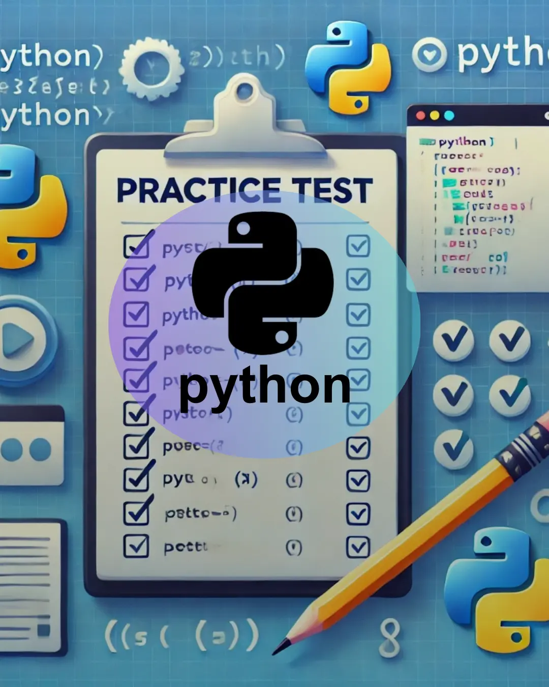 Python programming language logo