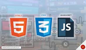Front-end web design code and responsive layout